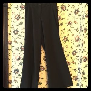 Lane Bryant Wide Leg Black Pants Size 16